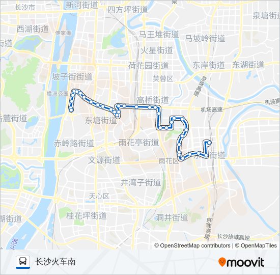 临160路 bus Line Map