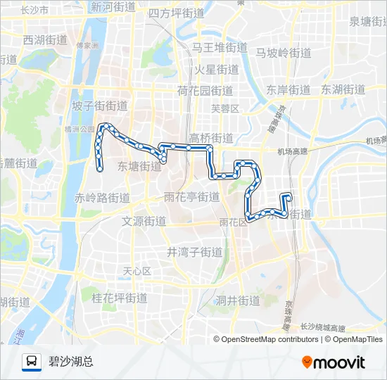 临160路 Bus Line Map