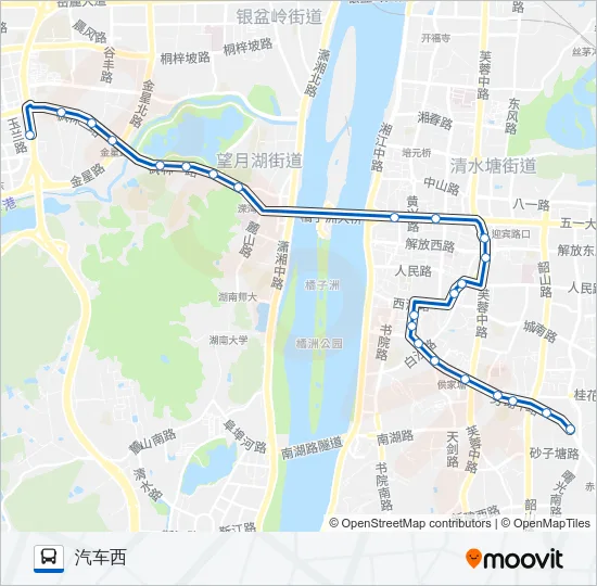 临314路 Bus Line Map