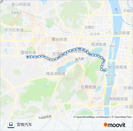 公交临315路的线路图