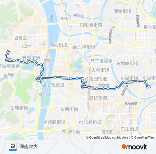 公交临317路的线路图