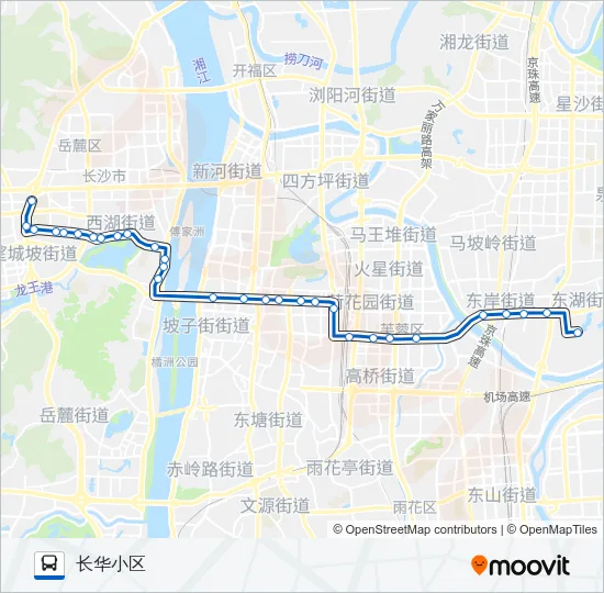 临317路 Bus Line Map