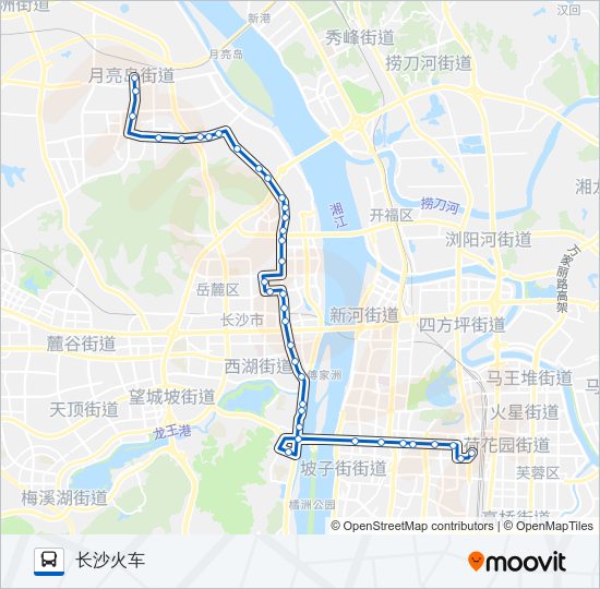 临401路 Bus Line Map