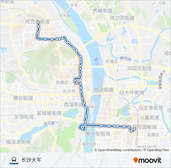 临401路 Bus Line Map