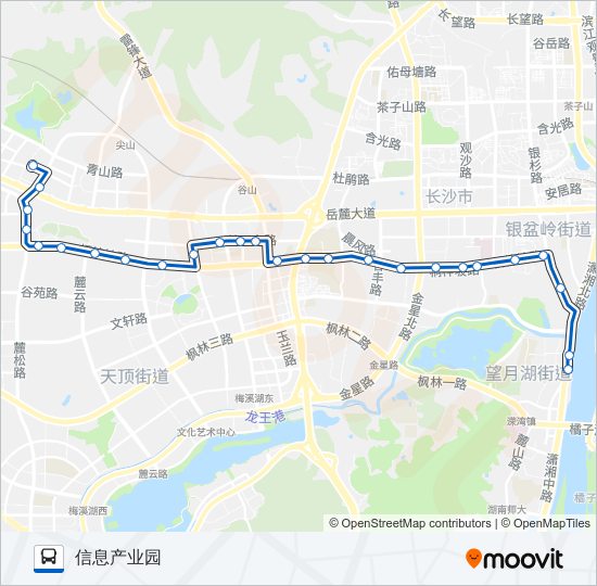 公交118区间路的线路图