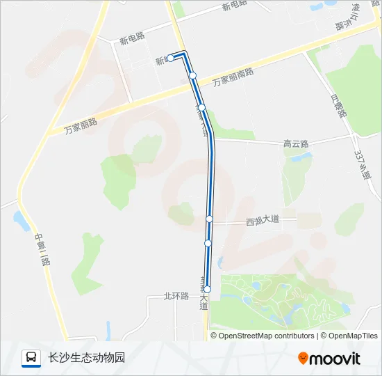 134区间线 Bus Line Map