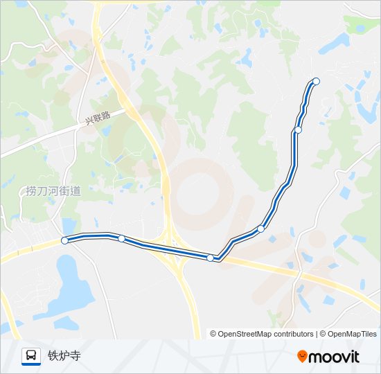 公交149区间路的线路图