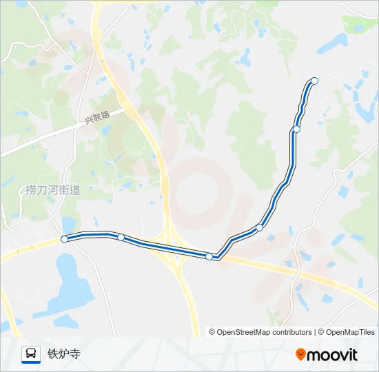 公交149区间路的线路图