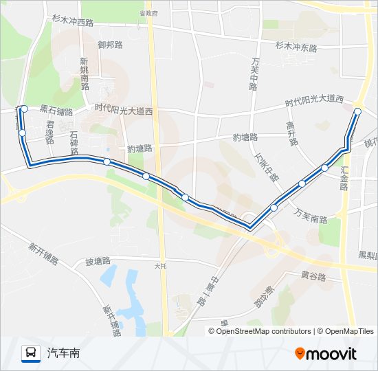 16路区间线 Bus Line Map