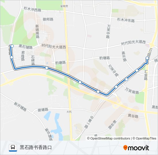 16路区间线 Bus Line Map