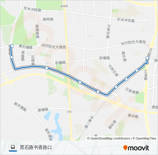 16路区间线 Bus Line Map