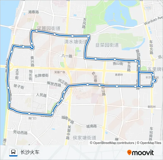 171路环线 Bus Line Map
