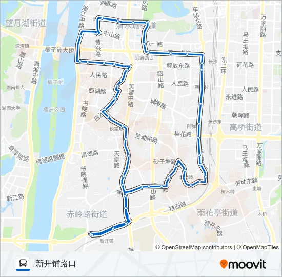803路内环 Bus Line Map