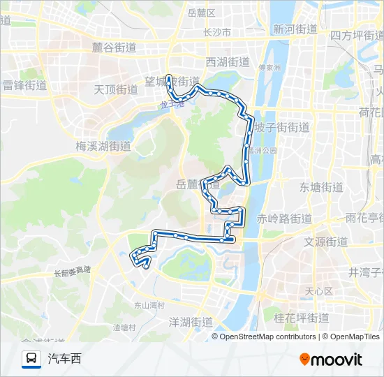 908区间线 Bus Line Map