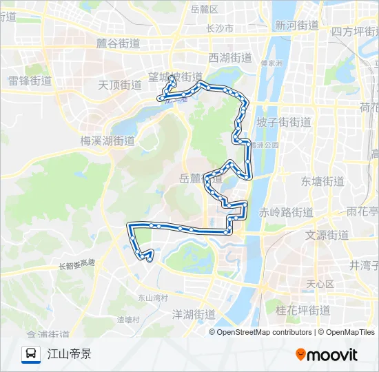 908区间线 Bus Line Map