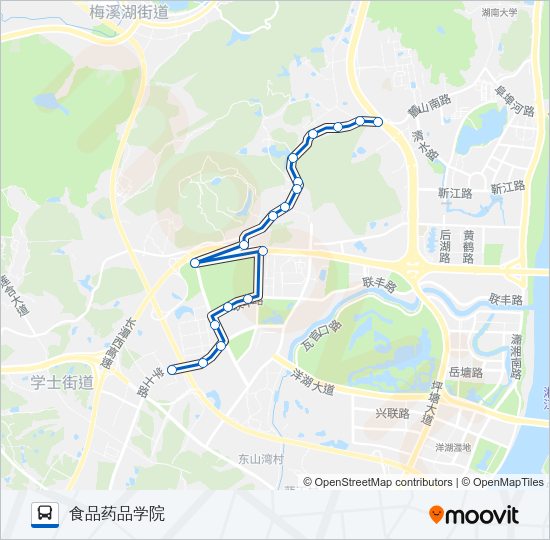 909中南线 Bus Line Map