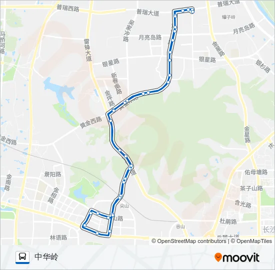 W109路环线 Bus Line Map