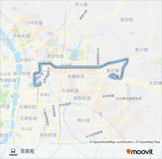 公交城乡公交2号路的线路图