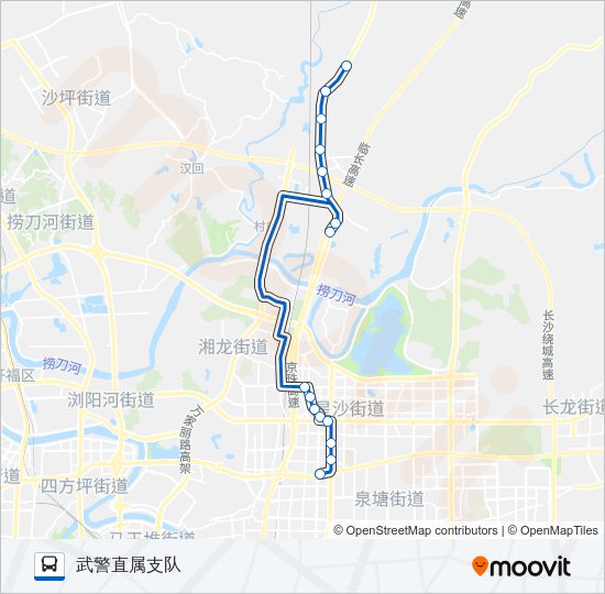 公交城乡公交3号路的线路图