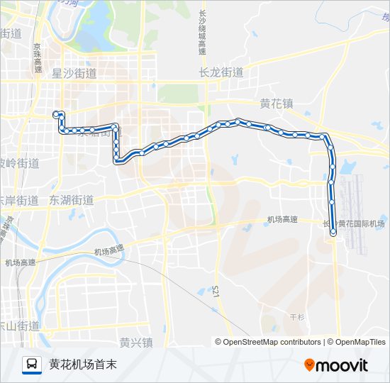 公交城乡公交4号路的线路图