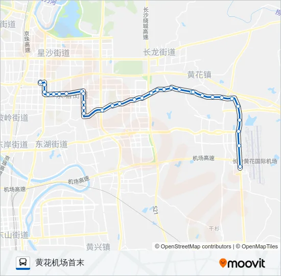 公交城乡公交4号路的线路图