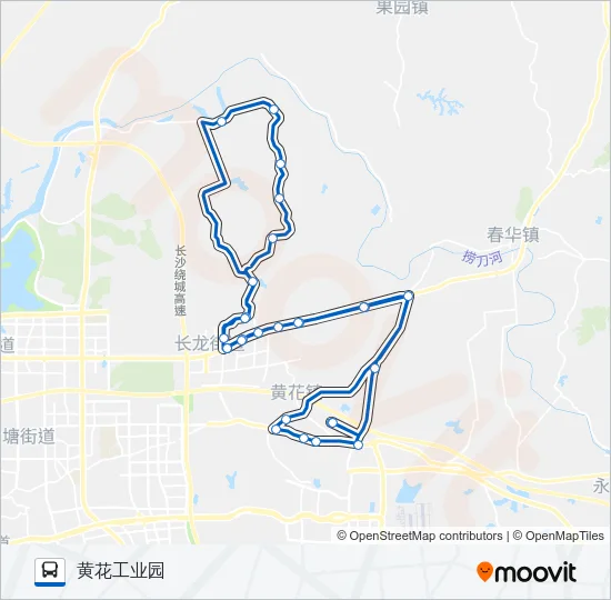 星通14路环线 Bus Line Map