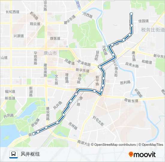 1路 Bus Line Map
