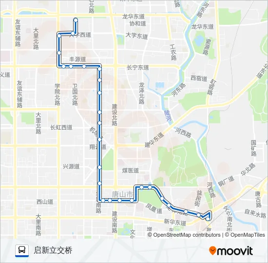 5路 Bus Line Map