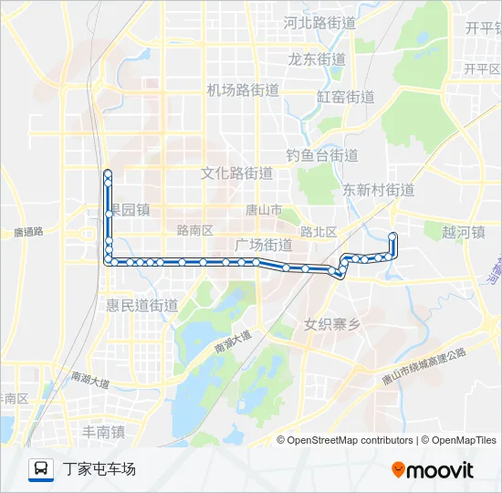 6路 Bus Line Map
