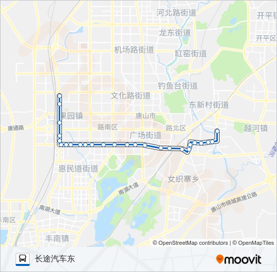 公交6路的线路图