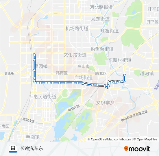 6路 Bus Line Map