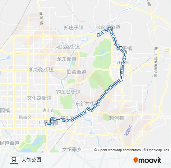 8路 Bus Line Map