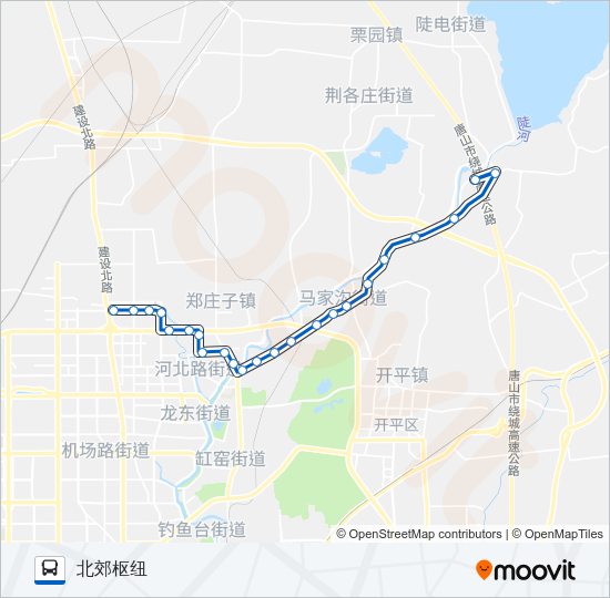 公交9路的线路图
