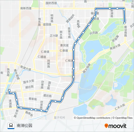 11路 Bus Line Map