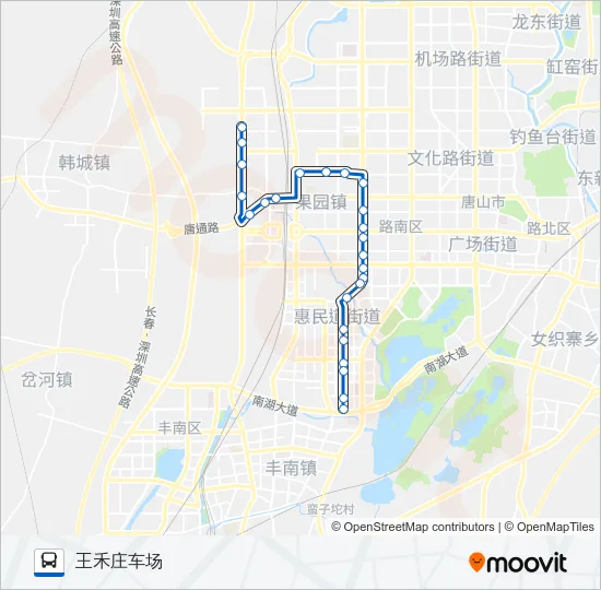 12路 Bus Line Map