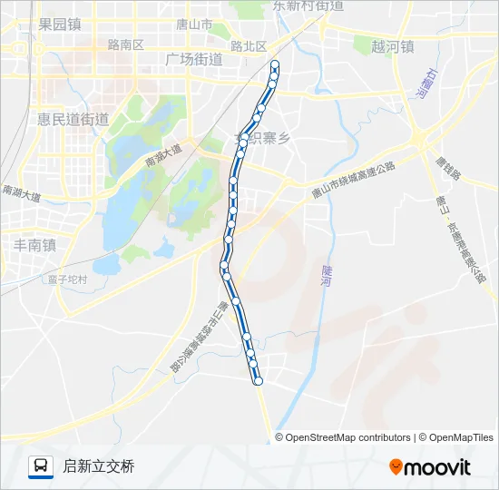 13路 Bus Line Map