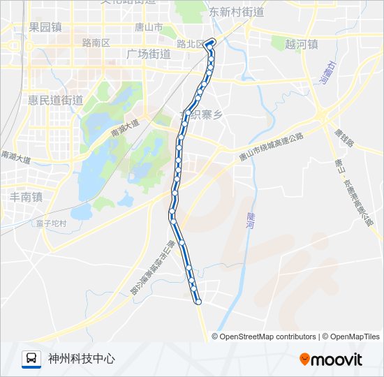 公交13路的线路图