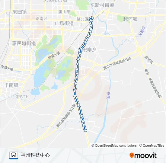 13路 Bus Line Map