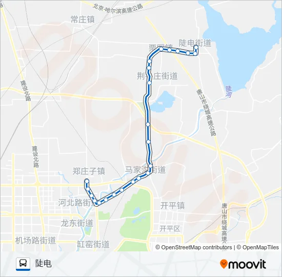 14路 Bus Line Map