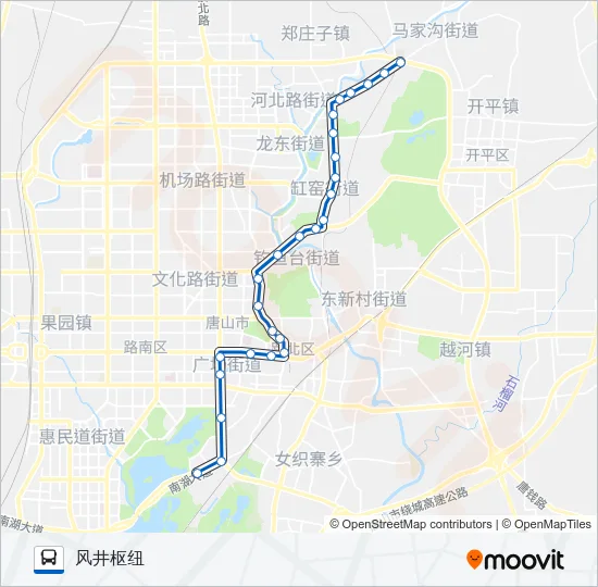 15路 Bus Line Map
