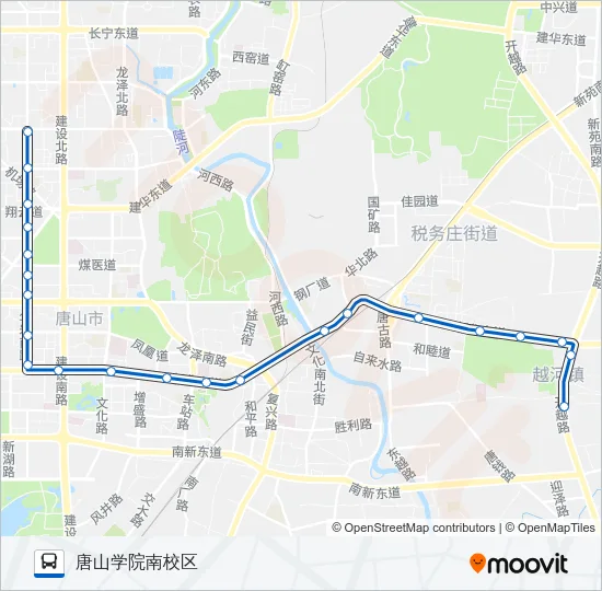 17路 Bus Line Map
