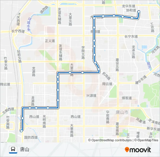 21路 Bus Line Map