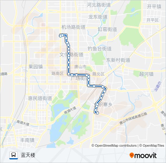 公交29路的线路图