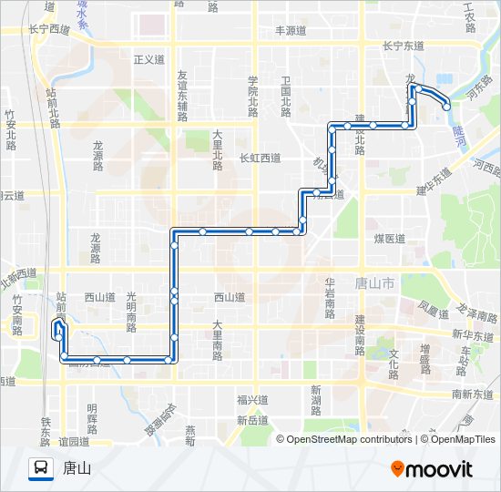 公交30路的线路图