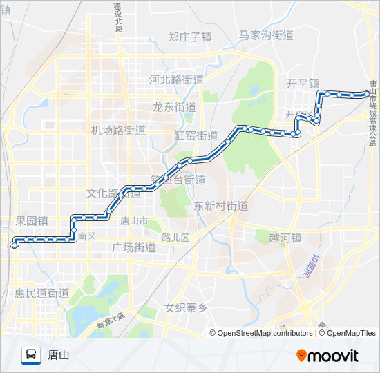 公交42路的线路图