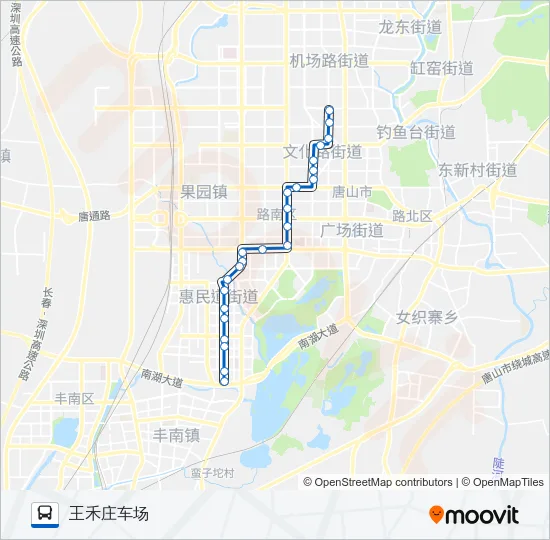 43路 Bus Line Map