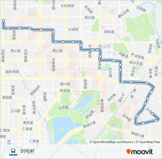46路 Bus Line Map