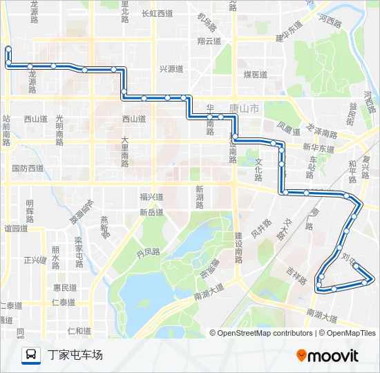 46路 Bus Line Map