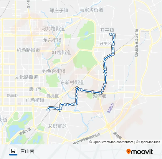 50路 Bus Line Map