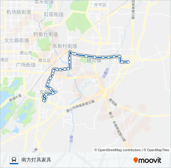 51路 Bus Line Map